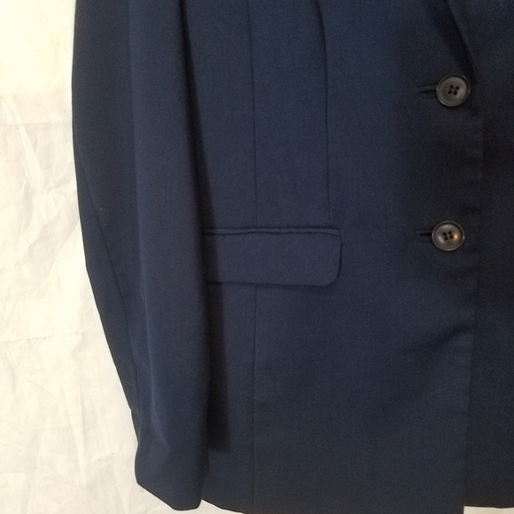 H & M  blue two button blazer - Picture 3 of 7